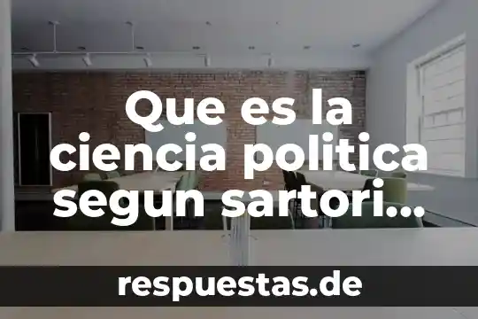 Definicion de que es la herencia en programacion 7 Que es la ciencia politica segun sartori definicion