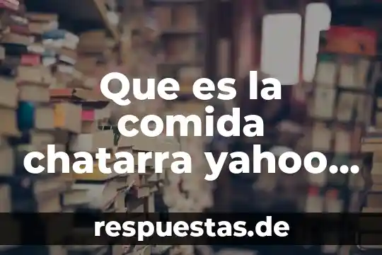 Que es la materia yahoo respuestas 6 Que es la comida chatarra yahoo respuestas
