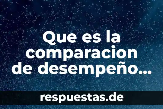 Que es compartir recursos entre sistemas operativos 8 Que es la comparacion de desempeño en sistemas operativos