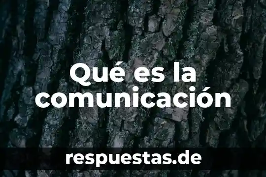 Que es comunicacion comunicologo 5 Qué es la comunicación