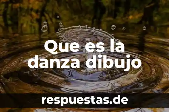 Que es el arte y la danza 4 Que es la danza dibujo