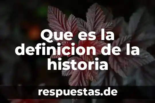 Definicion de que es base 5 Que es la definicion de la historia