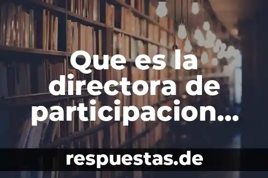 Que es venmo mexico 3 Que es la directora de participacion ciudadana en mexico