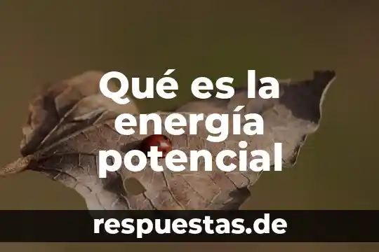 Qué es el potencial eléctrico atkins 5 Qué es la energía potencial
