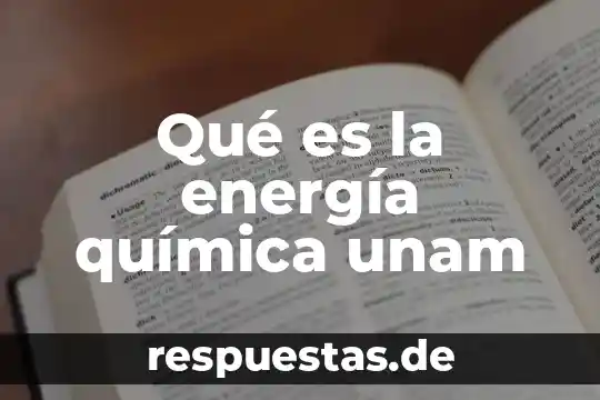 Que es un punto de red quimica 8 Qué es la energía química unam