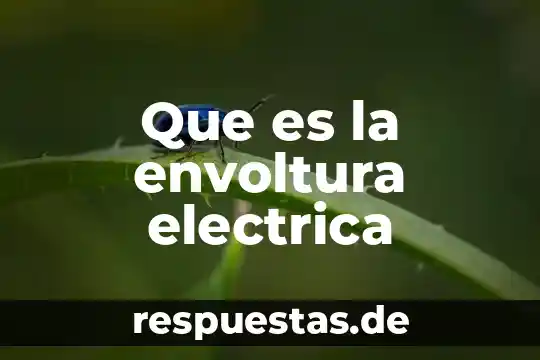Qué es una señal eléctrica cuadrada 5 Que es la envoltura electrica