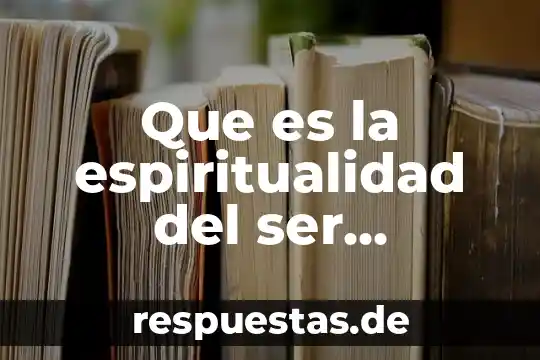 Que es utiliza sonidos que no llegan a ser palabras 3 Que es la espiritualidad del ser humano