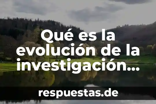 Que es la teoria sintética de la evolucion 3 Qué es la evolución de la investigación científica