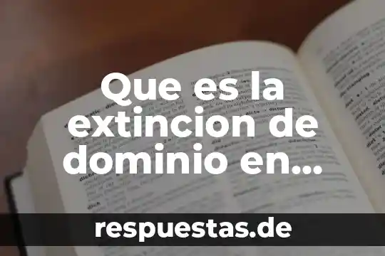Que es un dominio en active directory 6 Que es la extincion de dominio en derecho penal