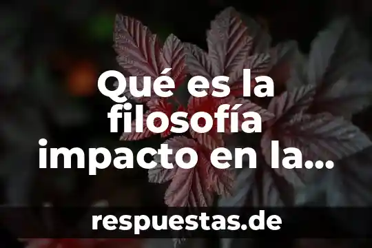 ¿Qué es vida cotidiana? 3 Qué es la filosofía impacto en la vida cotidiana la filosofía