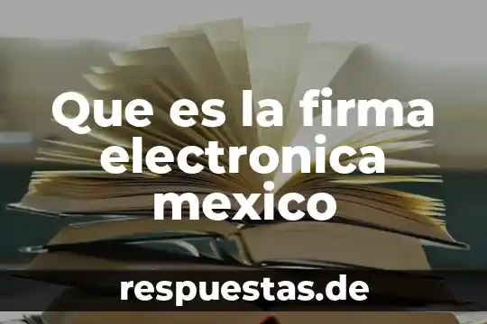 Por que es importante una firma una carta poder 4 Que es la firma electronica mexico