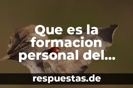 Que es una cuenta firma personal 5 Que es la formacion personal del adolescente