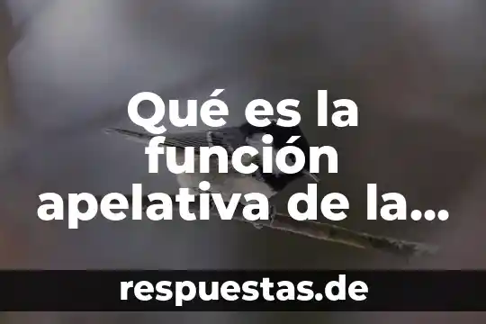 Qué es la maltosa y su funcion 7 Qué es la función apelativa de la lengua