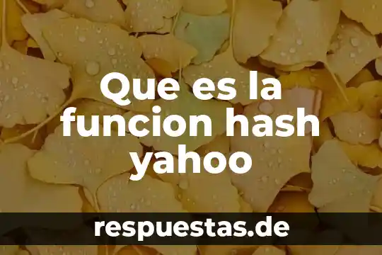 Que es ser extravagante yahoo 4 Que es la funcion hash yahoo