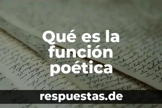 Qué es la inspiración poética según poetas 8 Qué es la función poética