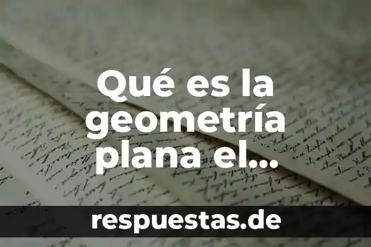 Qué es punto geometría 7 Qué es la geometría plana el significado