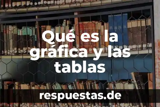 Qué es una figura y una gráfica 3 Qué es la gráfica y las tablas