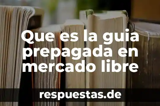 Que es principio de libre concurrencia y competencia 6 Que es la guia prepagada en mercado libre