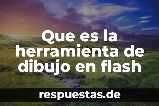 Que es la figura humana en el dibujo 8 Que es la herramienta de dibujo en flash