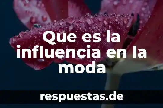 Que es un icono de moda 4 Que es la influencia en la moda