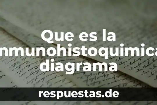 Que es un diagrama de flujo libros de logistica 5 Que es la inmunohistoquimica diagrama