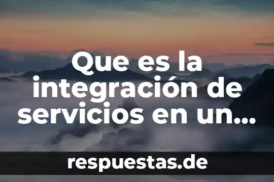 Que es el el animal gwuar 8 Que es la integración de servicios en un cableado estructurado