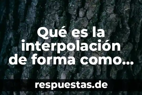 Para que es el icono o forma en un logo 3 Qué es la interpolación de forma como funciona dicha interpolación