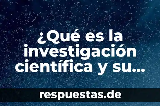 Que es interconexion en informatica 4 ¿Qué es la investigación científica y su historia?