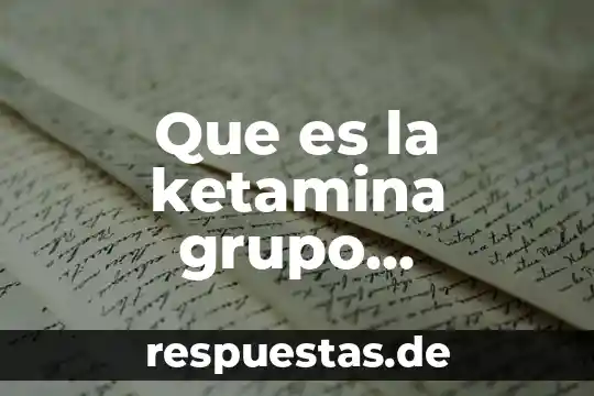 Qué es la empresa grupo constructor y recuperadora de chiapas 6 Que es la ketamina grupo farmacologico