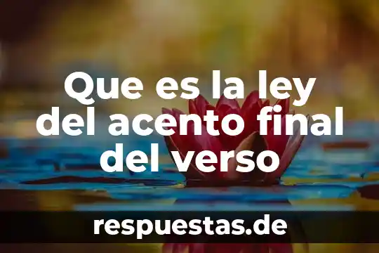 Qué es el acento y el pulso en la música 7 Que es la ley del acento final del verso