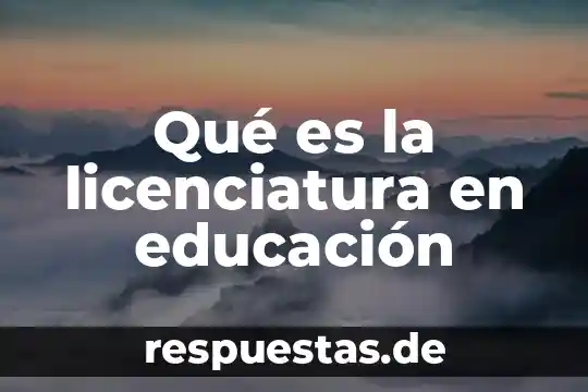 Qué es movimiento en educación física 3 Qué es la licenciatura en educación