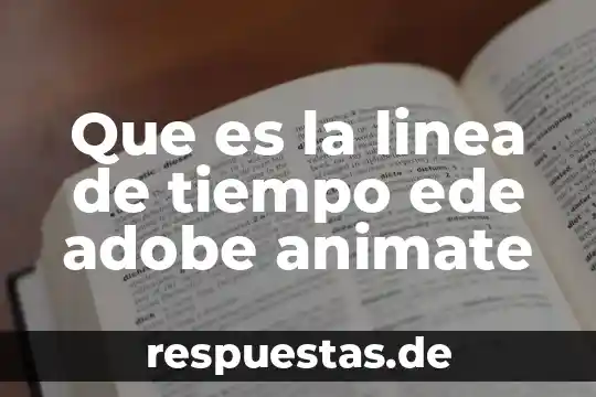 Que es el tiempo de via media 5 Que es la linea de tiempo ede adobe animate