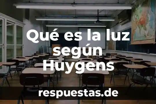 Que es negociacion segun autores 7 Qué es la luz según Huygens