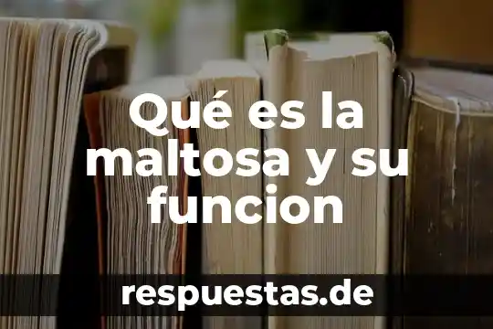 Qué es la función apelativa de la lengua 3 Qué es la maltosa y su funcion