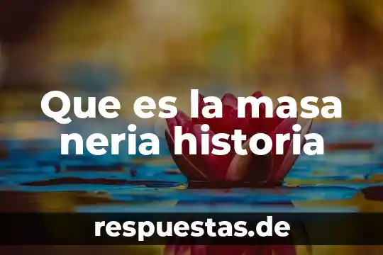 Que es cauries en la historia 5 Que es la masa neria historia