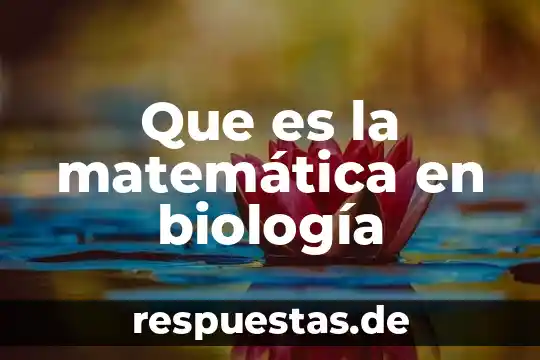 Que es u conductor de electricidad 7 Que es la matemática en biología