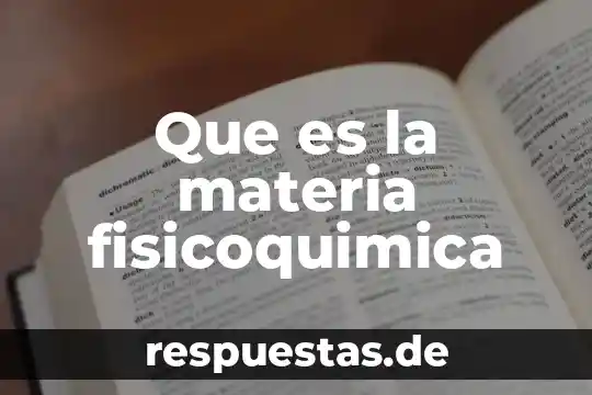 Qué es la tesis aislada en materia fiscal 8 Que es la materia fisicoquimica