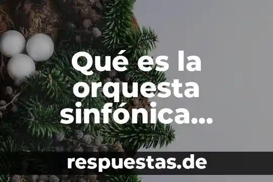 Que es la cultura chavin resumen 5 Qué es la orquesta sinfónica resumen un3