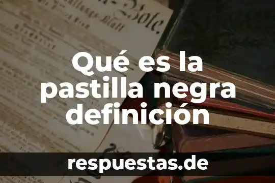 Para que es bueno la pastilla metronidazol 3 Qué es la pastilla negra definición