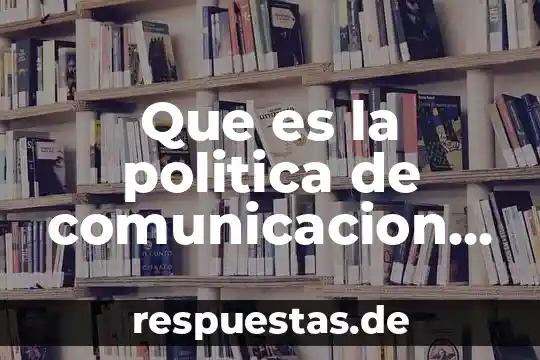 Qué es la sociedad civil organización gubernamental 4 Que es la politica de comunicacion en una organizacion