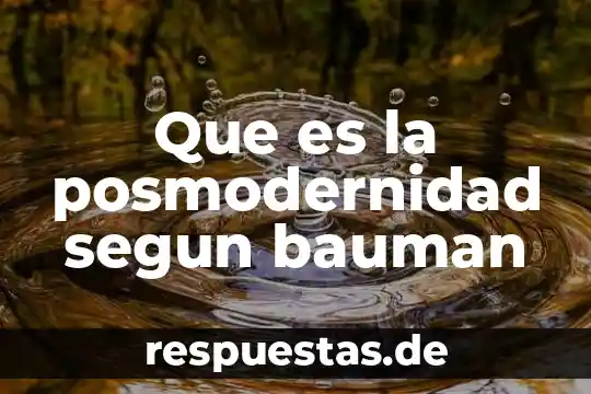 Que es la religion segun malinowski 8 Que es la posmodernidad segun bauman
