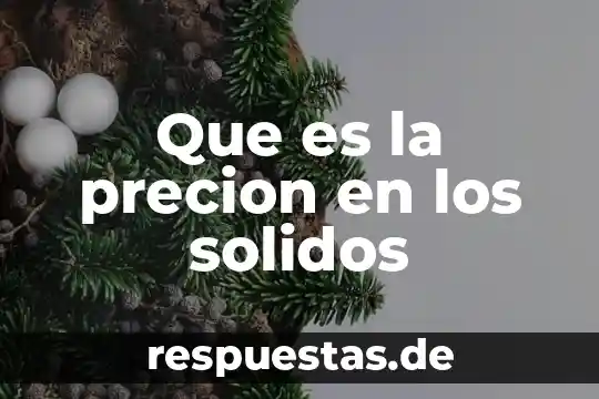 Qué es un décimo en número 4 Que es la precion en los solidos