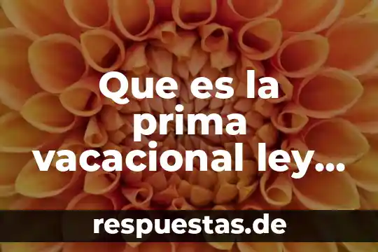 Sociedad hipotecaria federal que es y que hace 7 Que es la prima vacacional ley federal de trabajo