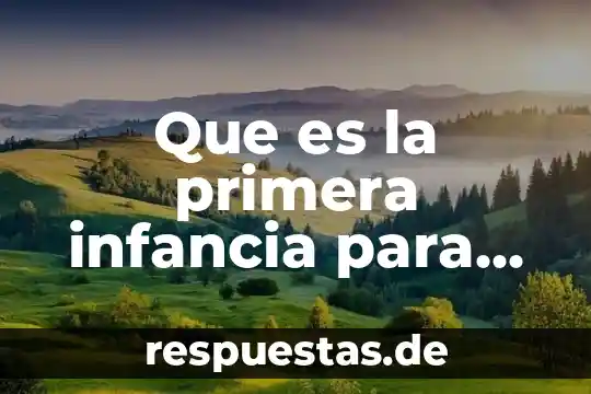 En teoría musical que es un cantus firmus primera especie 7 Que es la primera infancia para los niños