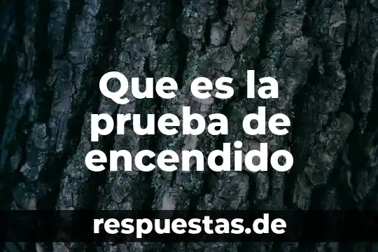 Qué es un transformador eléctrico y sus partes 8 Que es la prueba de encendido