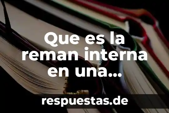 Que es gerra interna 3 Que es la reman interna en una institucion