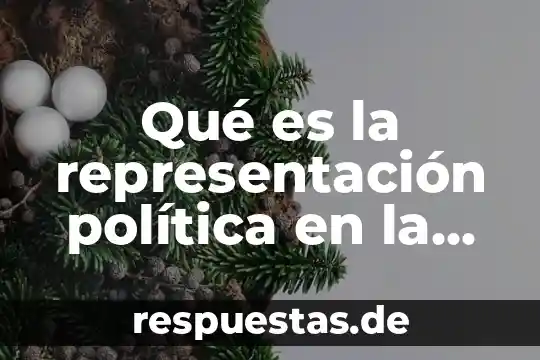 Que es la crisis de la ciencia política en méxico 7 Qué es la representación política en la democracia