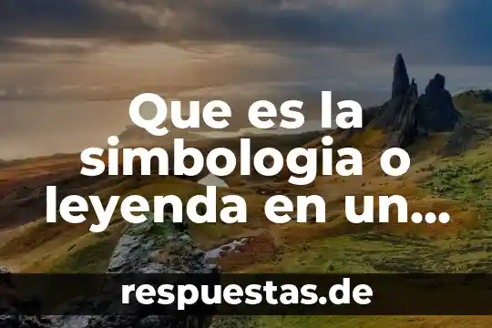Que es el lenguaje y simbologia quimica 5 Que es la simbologia o leyenda en un mapa