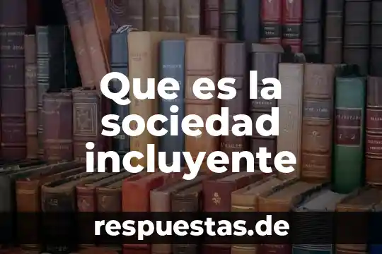 Que es la sociedad civil 8 Que es la sociedad incluyente