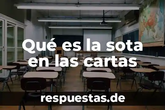 Que es este compuesto quimico bas 4 Qué es la sota en las cartas
